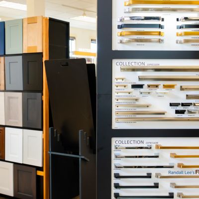 Randall Lee's Flooring America Seaside Cabinet Showroom